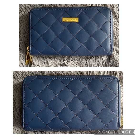 NWOT Joy & Iman 3-pc Quilted Leather Set - Picture 14 of 16